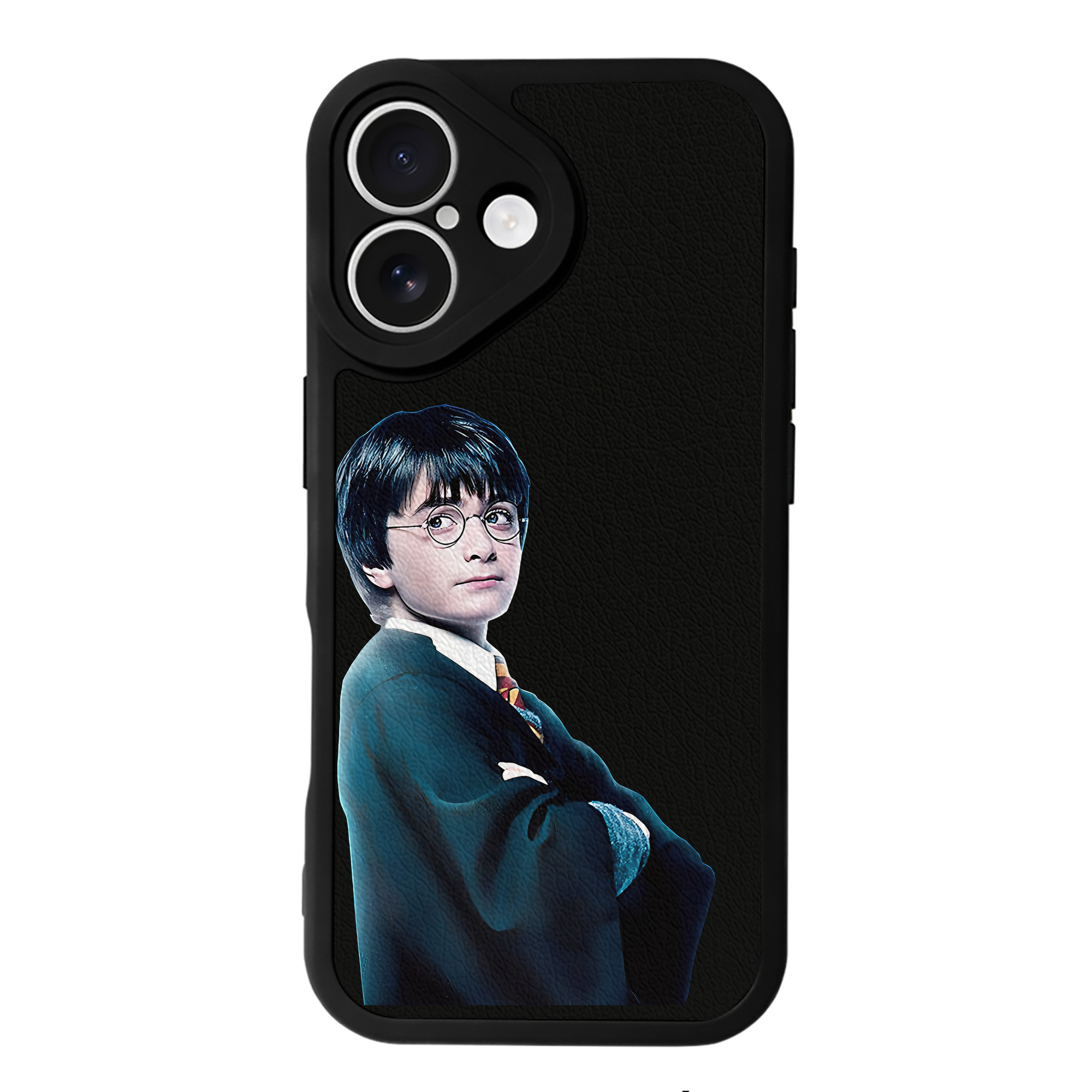 （画像用） Harry Potter ハリー・ポッターシリーズ 【iPhone 16シリーズ対応】シリコンスマホケース（レザー調） 材質：シリコン